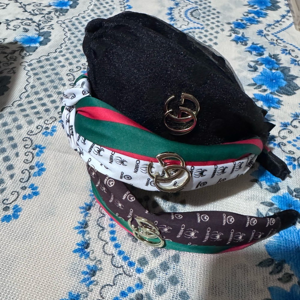 Pick 1 Stylish Headbands with Gold Accents